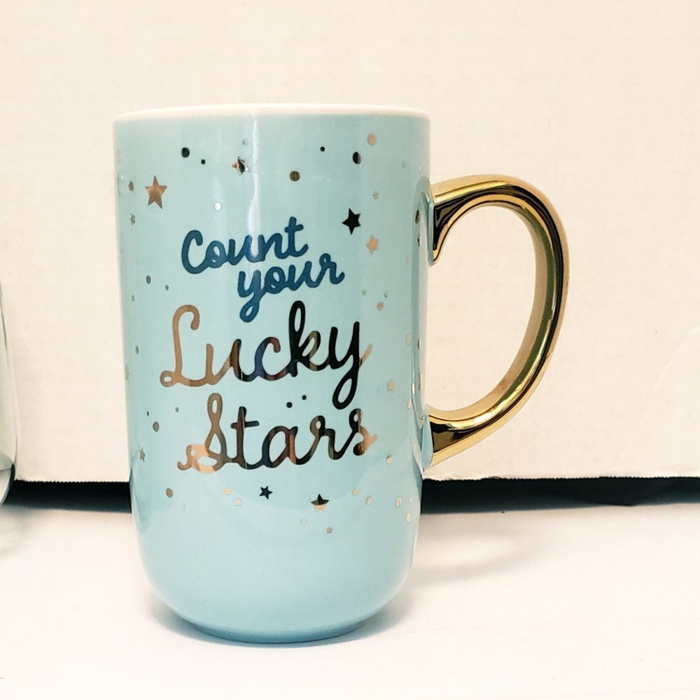 Modern Expressions Coffee Mug - "Count Your Lucky Stars"